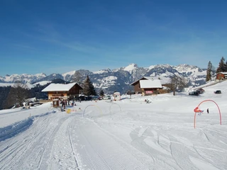 The ski school grounds at Springenboden