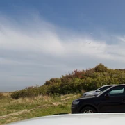 Parkplatz in Wattenmeer-Nähe