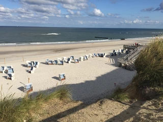 Hundestrand an der Sturmhaube in Kampen
