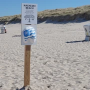 Nackedei-Beach in Kampen