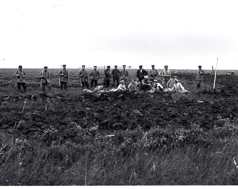 Grabstätte von russischen Kriegsgefangenen