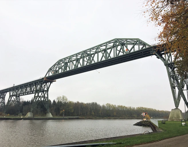Eisenbahnbrücke Hochdonn