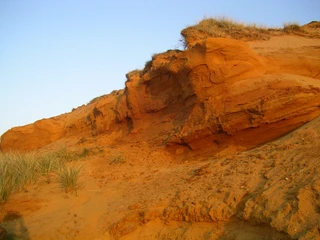 Morsum Kliff im Abendlicht