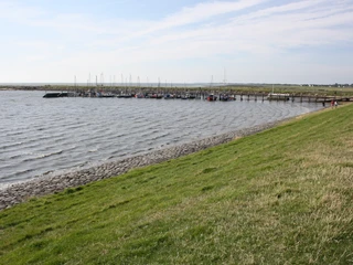 Rantumer Hafen vom Deich aus