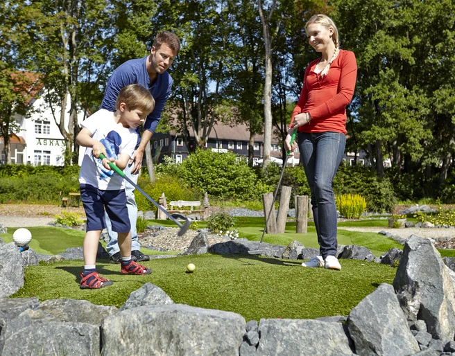 Minigolf im Adventure Park