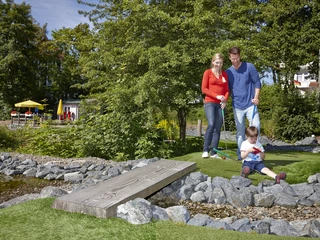 Minigolf im Adventure Park