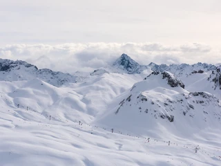 Melchsee-Frutt Winter Bonistock Aussicht Erzegg Lift