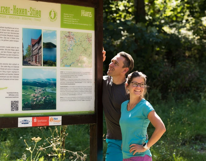 Wandertafel Harzer-Hexen-Stieg