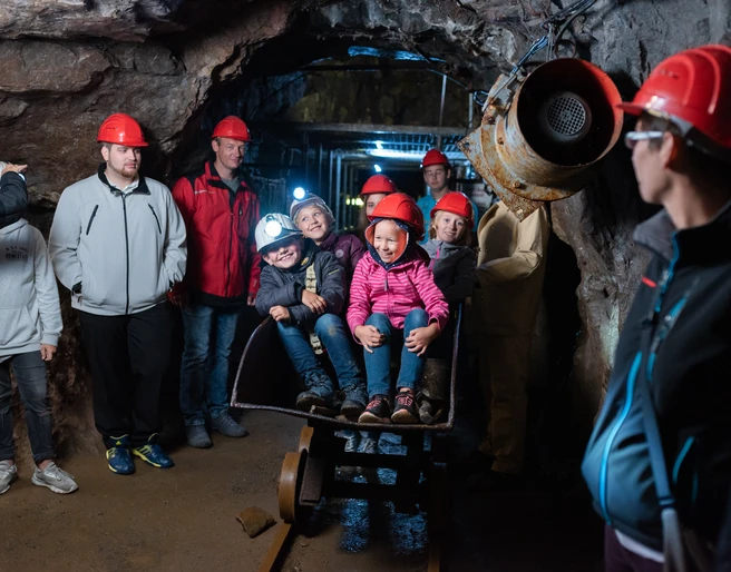 Führung im Besucherbergwerk "19-Lachter-Stollen"