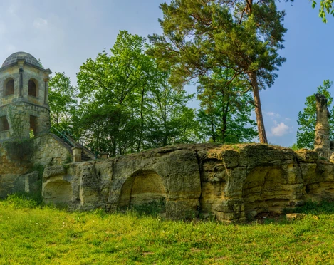 Halberstadt Landschaftspark Spiegelsberge Belvedere Turm
