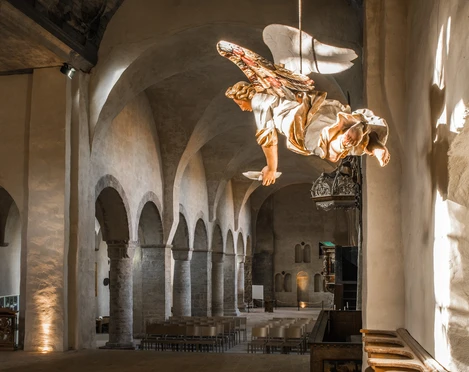 Kirche und Engel Kloster Ilsenburg