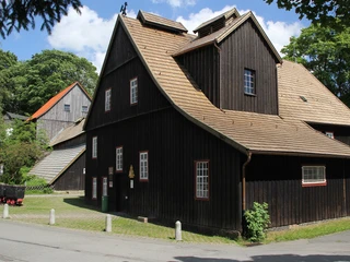 Schachtgebäude Grube Samson