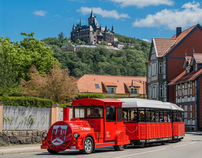 Roter Albert mit Schlossblick