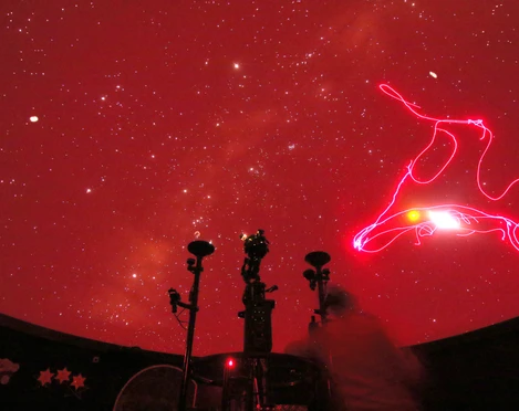 Sternenvorstellung im Harzplanetarium Wernigerode