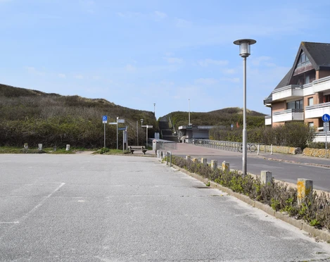 Parkplatz am Strand