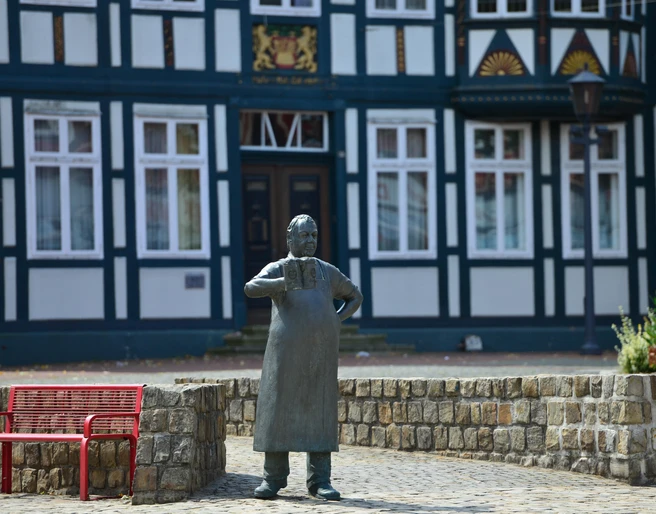 Bierbrauer am Wittinger Marktplatz Bierbrauer am Wittinger Marktplatz