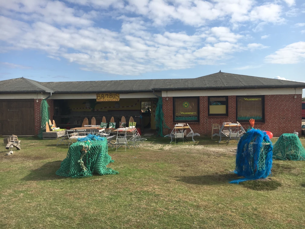 Bambus-Bar in List Bambus-Bar in List auf Sylt