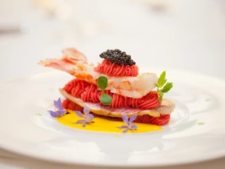 BeauRivage_starter Blick auf eine Vorspeise im Beau-Rivage