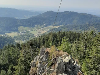 Aussicht vom Hohfelsen