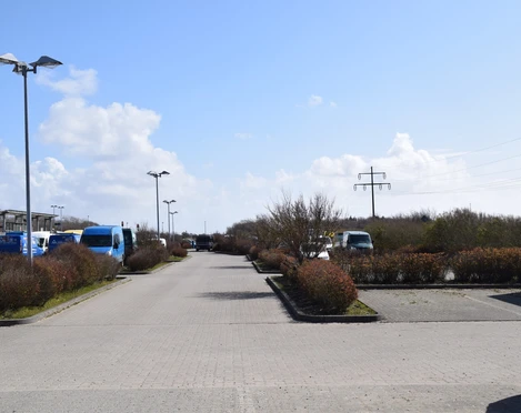 Parkplatz am Keitumer Bahnhof