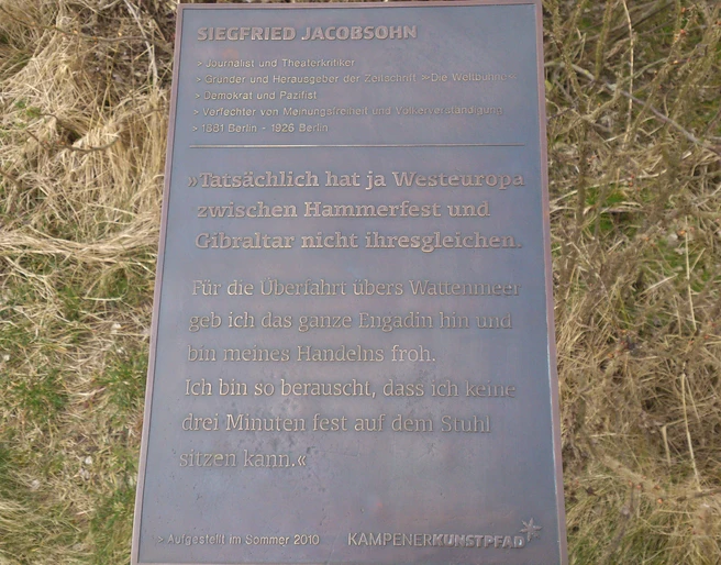 Kunststehle Siegfried Jacobsohn