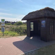 Bushaltestelle Mellhörn Richtung List  Bushaltestelle Mellhörn Richtung List auf Sylt
