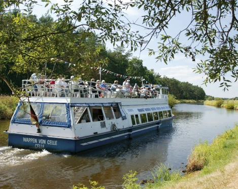 The Passenger Ship M.S. Wappen of Celle Fahrgastschiff M.S. Wappen von CelleThe Passenger Ship M.S. Wappen of Celle