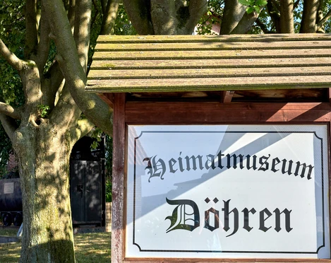 Heimatmuseum Döhren Schild