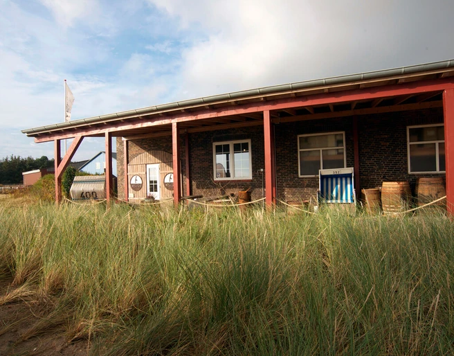 Eingang der Sylter Trading in Rantum