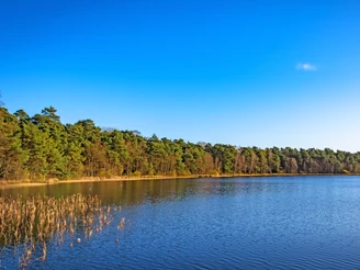 Großer Bullensee am Naturschutzgebiet Großes und Weißes Moor Großer Bullensee am Naturschutzgebiet Großes und Weißes Moor