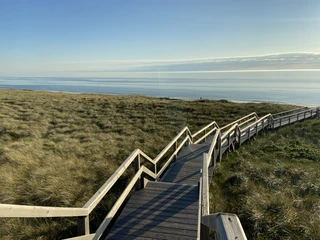 Strandübergang zum FKK-Strand am Grillplatz