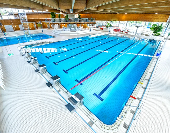 Panoramabad Freudenstadt Sportbecken Uebersicht Panoramabad Freudenstadt Sportbecken Uebersicht