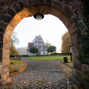 Früher Burg Gieselwerder - heute Rathaus Gieselwerder