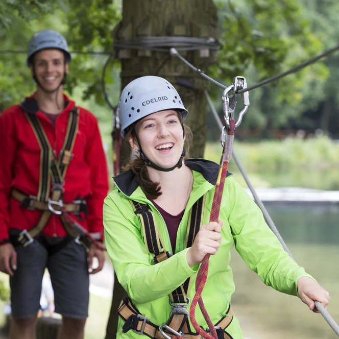 Rahmenprogramm Kletterwald für Ihre Tagung & Konferenz in Leipzig