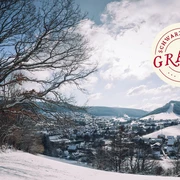 Wanderung im Winterwald Mitteltal