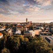 Ihre Tagung & Konferenz in Leipzig: Panoramamblick über die Stadt Tagung & Konferenz in Leipzig: Panoramamblick über die StadtMeeting & conference in Leipzig: panoramic view of the city