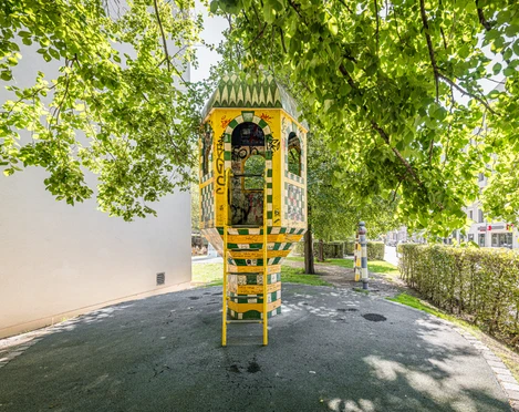 Labyrinth im Zentrum-Kinder - Spielplätze in Leipzig Bei einem Familienausflug ins Zentrum können sich Kinder beim Labyrinth in der Reichsstraße austoben.