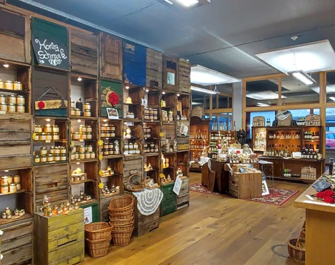 Innenansicht der Verkaufsfläche