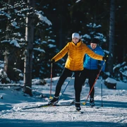 Skating auf der Loipe