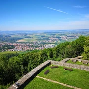 Blick von der Burgruine Heiligenberg