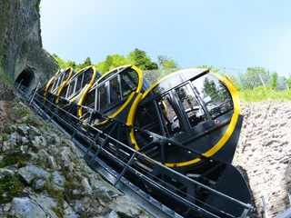 Schwyz Stoos funicular railway Standseilbahn Schwyz StoosSchwyz Stoos funicular railwayFuniculaire Schwyz Stoos