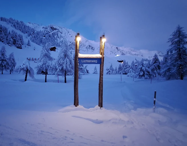 Lichterweg Riederalp Titelbild