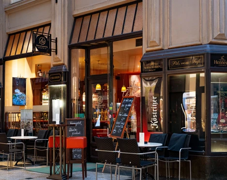 Kümmel Apotheke in der Mädler Passage – Gastronomien in Leipzig Die Kümmel Apotheke liegt in der beliebten Mädler Passage, Gastronomie, Kulinarik