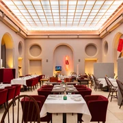 Max Enk Innenbereich Restaurant – Gastronomien in Leipzig Das Max Enk bekocht seine Gäste im edlen Ambiente des Städtischen Kaufhauses, Gastronomie