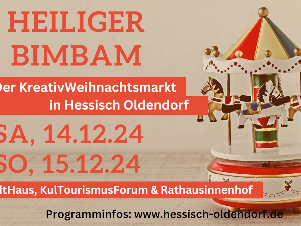 Kreativweihnachtsmarkt Heiliger BimBam Kreativweihnachtsmarkt Heiliger BimBam