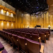 Salle de musique de chambre KKV Blick auf die Bühne des KammermusiksaalsView of the stage of the chamber music hallVue de la scène de la salle de musique de chambre