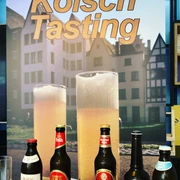 KölschTasting Unterschiedliche Kölsch FlaschenDifferent Kölsch bottles