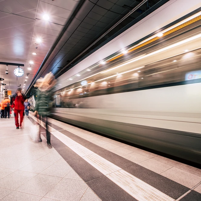 Supporting programme Guided tour of the City Tunnel for your meeting & conference in Leipzig