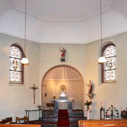 Altarraum der Kirche St. Michael in Ehlhalten
