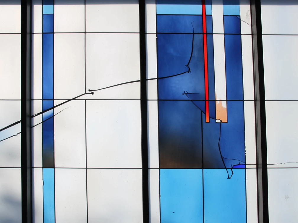 Glasfenster Professor Johannes Schreiter